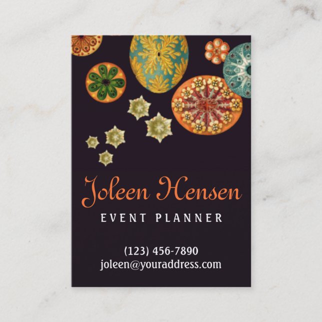 Tarjeta de visita de la Remix de la ardilla marina (Anverso)