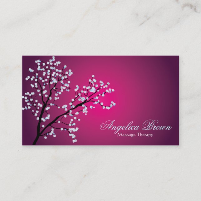 Tarjeta de visita de la salud y de la salud (Anverso)