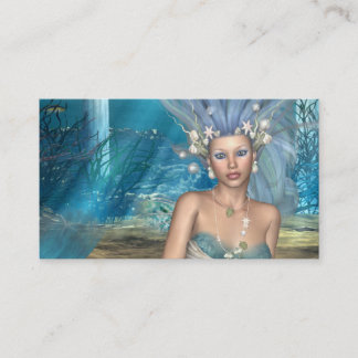 Tarjeta de visita de la sirena de Amphitrite