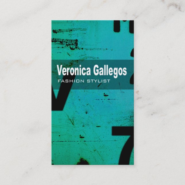 Tarjeta de visita de la tecnología del arte (Anverso)