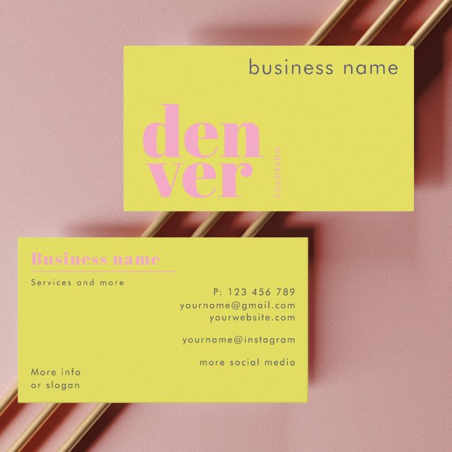 Tarjeta de visita de la tienda de la empresa de De (Subido por el creador)
