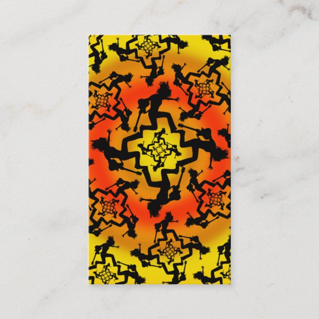 Tarjeta de visita de la "transición cent3igrada" (Anverso)