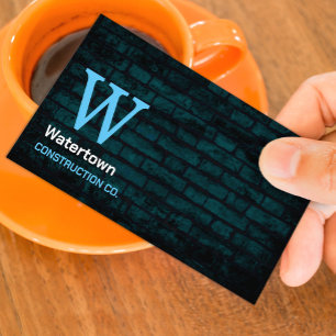 Tarjeta de visita de ladrillo para masonería de co