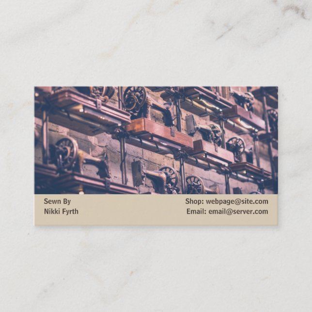 Tarjeta de visita de las alcantarillas (Anverso)