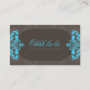 TARJETA DE VISITA DE LAS COSTURAS:: flourish 5L de