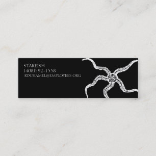 TARJETA DE VISITA DE LAS ESTRELLAS DE MAR #2