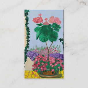 TARJETA DE VISITA DE LAS FLORACIONES DE BERLÍN DE