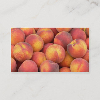 Tarjeta de visita de las frutas frescas