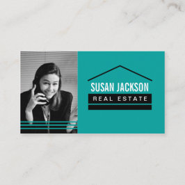 Tarjeta de visita de las propiedades inmobiliarias