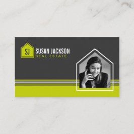 Tarjeta de visita de las propiedades inmobiliarias