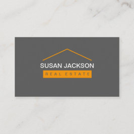 Tarjeta de visita de las propiedades inmobiliarias