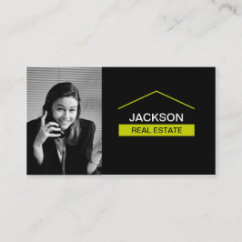 Tarjeta de visita de las propiedades inmobiliarias