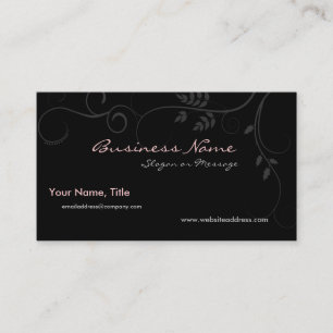 Tarjeta de visita de las vides de Barely There