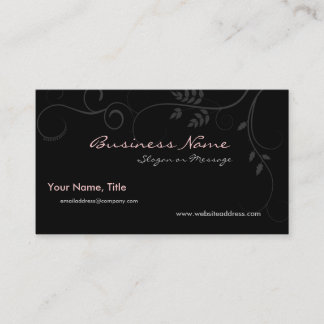 Tarjeta de visita de las vides de Barely There