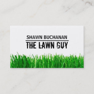 Tarjeta de visita de Lawncare