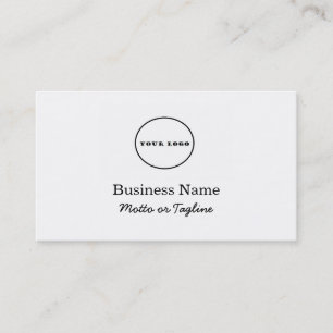 tarjeta de visita de logotipo añadir tarjetas de v