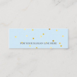 Tarjeta de visita de los azules cielos del modelo