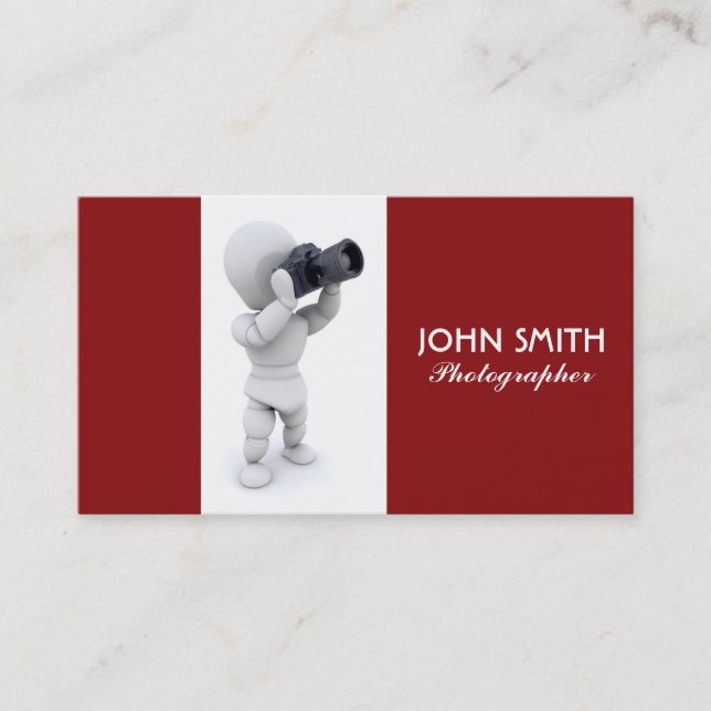 Tarjeta de visita de los fotógrafos (Anverso)