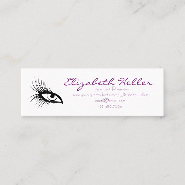 Tarjeta de visita de los latigazos (Anverso)