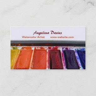 Tarjeta de visita de los pintores