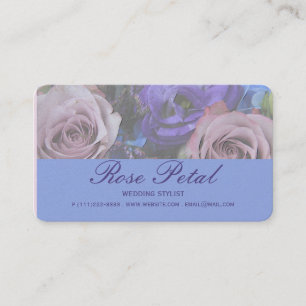 Tarjeta de visita de los rosas por Therosegarden