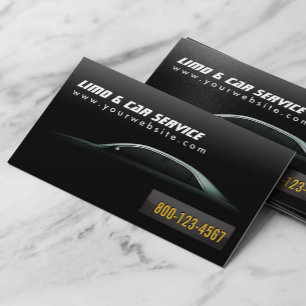Tarjeta de visita de Luxury Car Limousine & Car Se