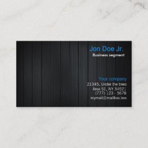 Tarjeta de visita de madera de la textura