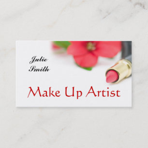 Tarjeta de visita de MakeUpArtist