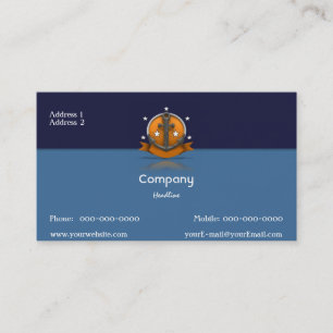 Tarjeta de visita de marinero