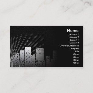 Tarjeta de visita de MetroBlack
