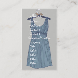 Tarjeta de visita de moda