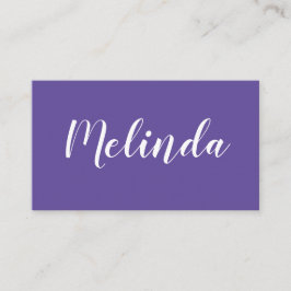 Tarjeta de visita de moda minimalista