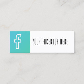 tarjeta de visita de moda moderna de los medios
