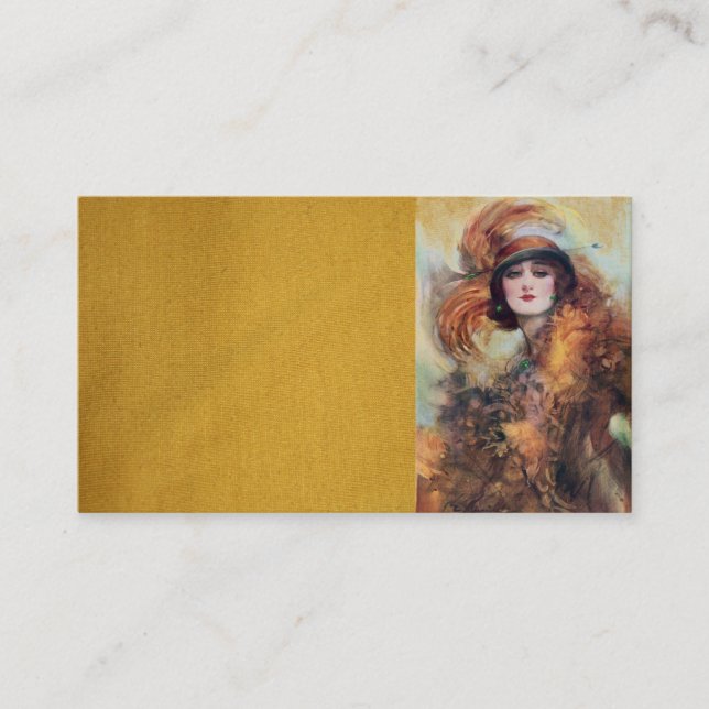 Tarjeta de visita de mujer victoriana (Anverso)