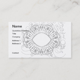 Tarjeta De Visita De ojo mágico
