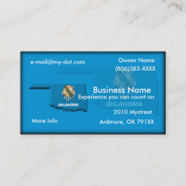 Tarjeta de visita de Oklahoma