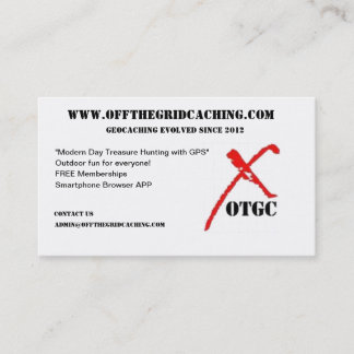 TARJETA DE VISITA DE OTGC