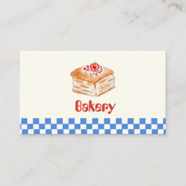 Tarjeta de visita de panadería personalizada | Pan