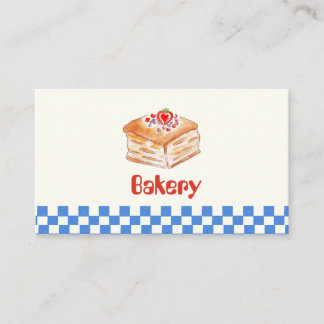 Tarjeta de visita de panadería personalizada | Pan