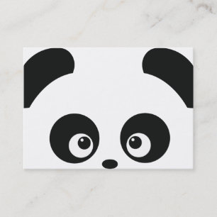 Tarjeta de visita de Panda® del amor