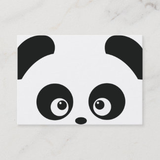 Tarjeta de visita de Panda® del amor