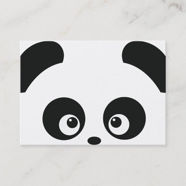 Tarjeta de visita de Panda® del amor (Anverso)