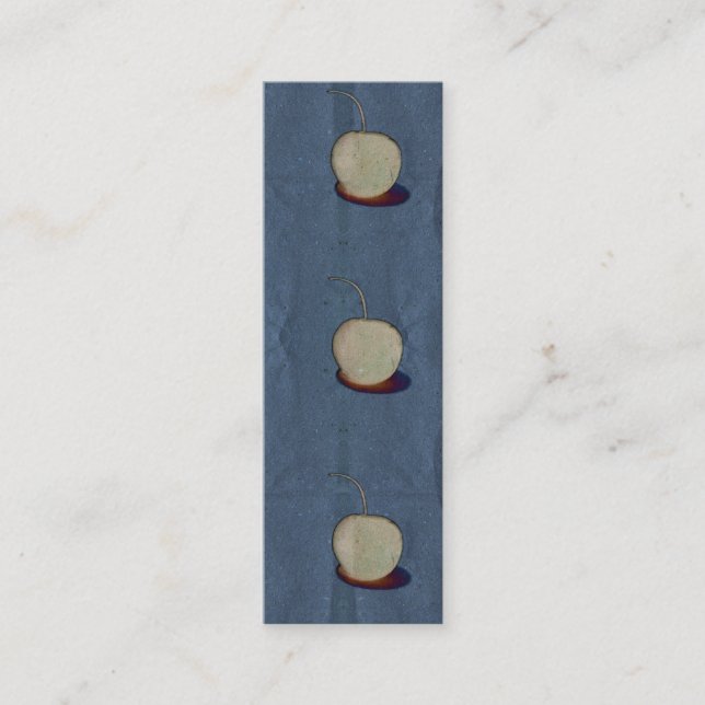 tarjeta de visita de papel de la cereza (Anverso)