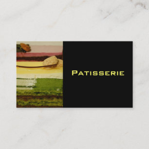 Tarjeta de visita de pastelería II