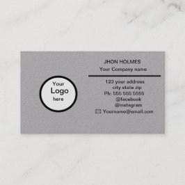 Tarjeta de visita de personalizable