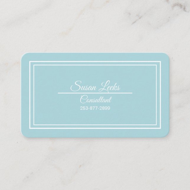 Tarjeta de visita de personalizado (Anverso)