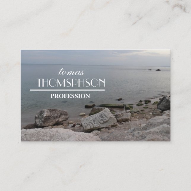 Tarjeta de visita de personalizado (Anverso)