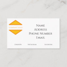 Tarjeta de visita de personalizado