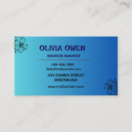 Tarjeta de visita de personalizado | Profesional y