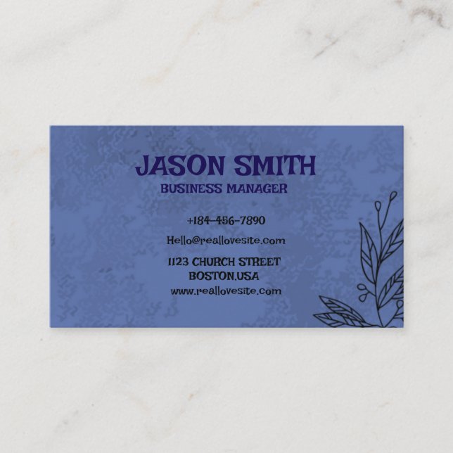 Tarjeta de visita de personalizado | Profesional y